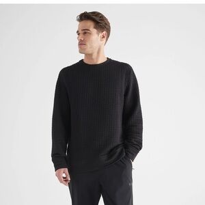 NOBULL Men’s quilted crew pullover